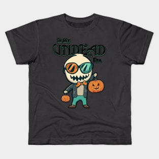 In My Undead Era Tee for Halloween Spooky Zombie Kids T-Shirt